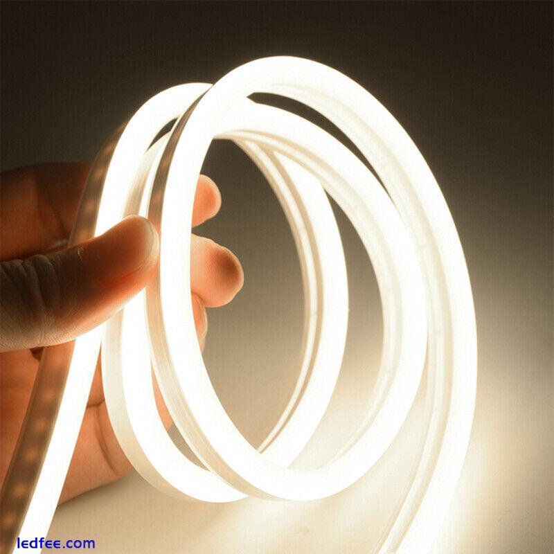 LED Strip Lights Flexible Neon Flex Rope Lights Waterproof Outdoor Lighting 12V 5 