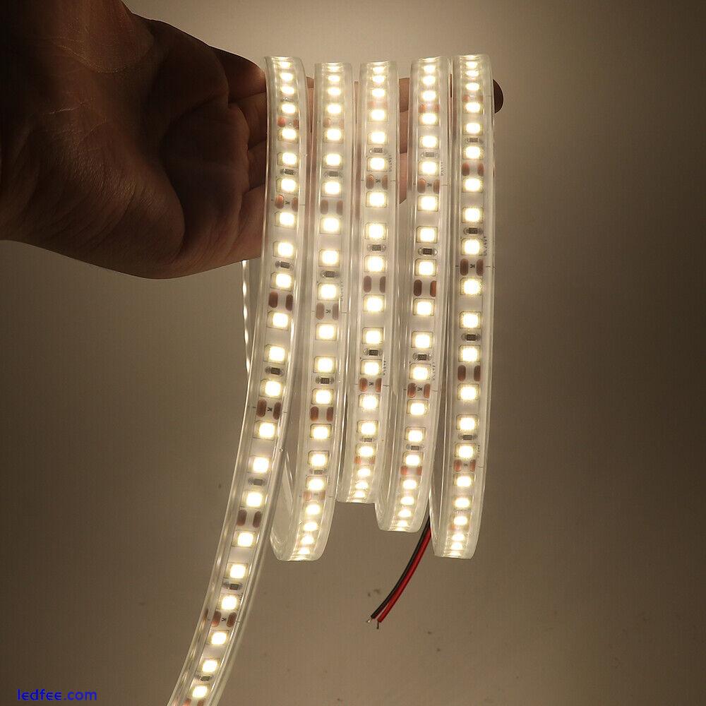 1m 20m 12V 24V 2835 LED Strip Flexible Rope IP68 Waterproof Lamp Outdoor Lights 5 