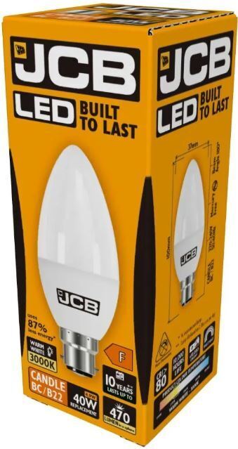 Candle 40W LED Light Bulbs ES E27 SES E14 BC B22 SBC B15 Warm Daylight White 3 