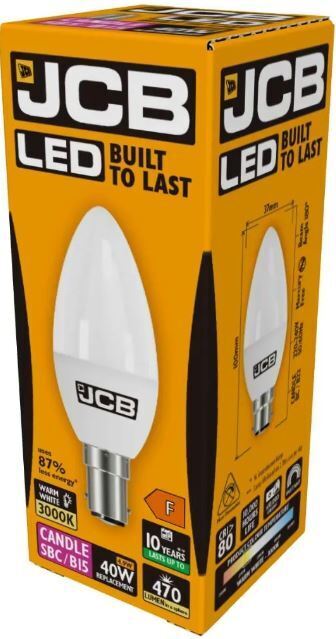 Candle 40W LED Light Bulbs ES E27 SES E14 BC B22 SBC B15 Warm Daylight White 1 