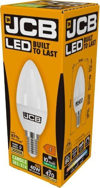 Candle 40W LED Light Bulbs ES E27 SES E14 BC B22 SBC B15 Warm Daylight White 0 