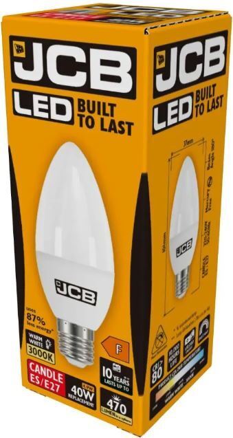 Candle 40W LED Light Bulbs ES E27 SES E14 BC B22 SBC B15 Warm Daylight White 2 