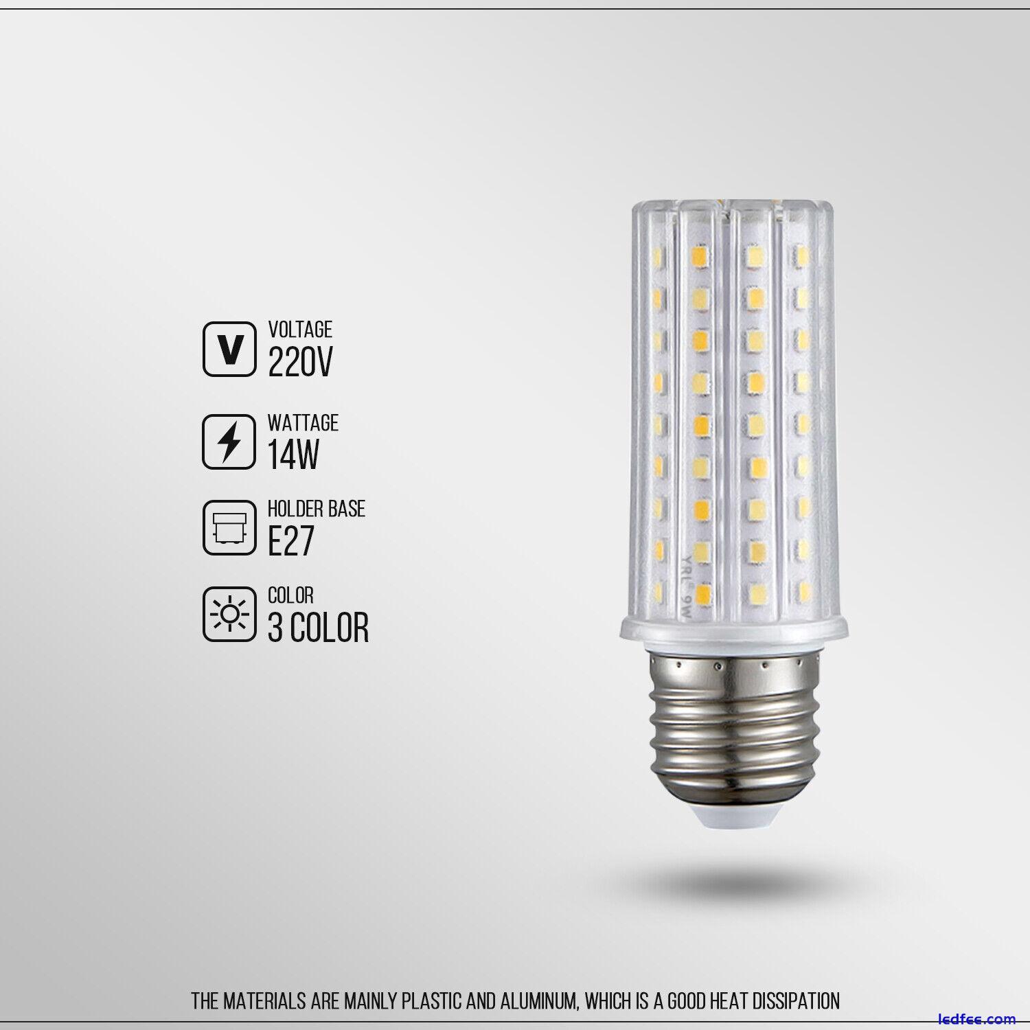 LEDSONE LED Corn Bulbs E14 E27 Screw B22 Bayonet 12W 14W High Powered Light Bulb 3 