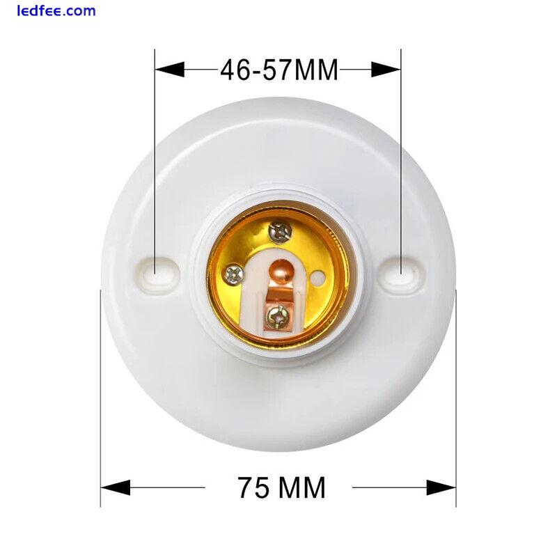 E27 Screw Cap Socket Light Bulb Holder Fitting Light Lamp Stand/Base 1-20 pcs 1 