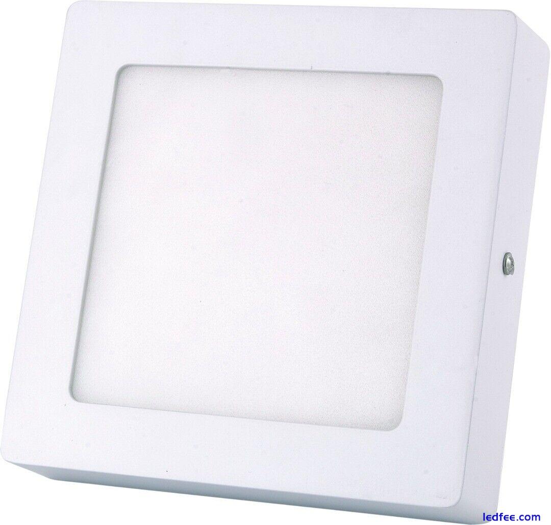 LED Surface Mount Ceiling and Wall light -6W/12W - 3000K 4000K- Square 0 