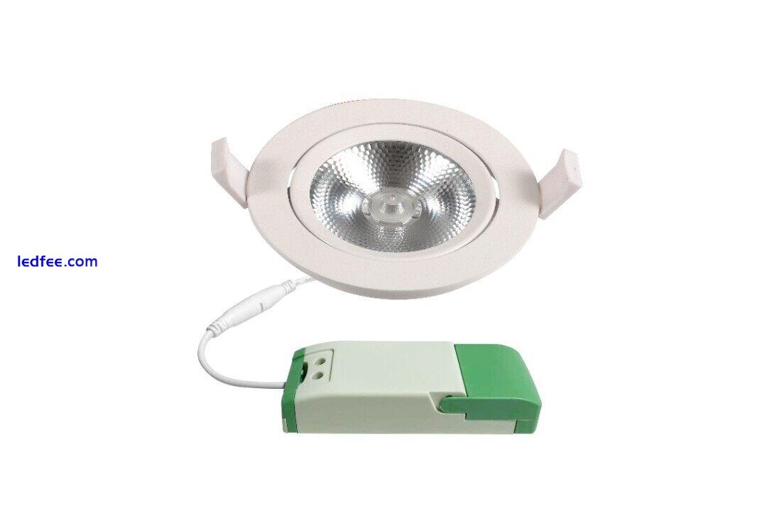 UK LED Ceiling Spot Lights Down Lights- 6W/10W- WARM/ NATURAL WHITE 2 