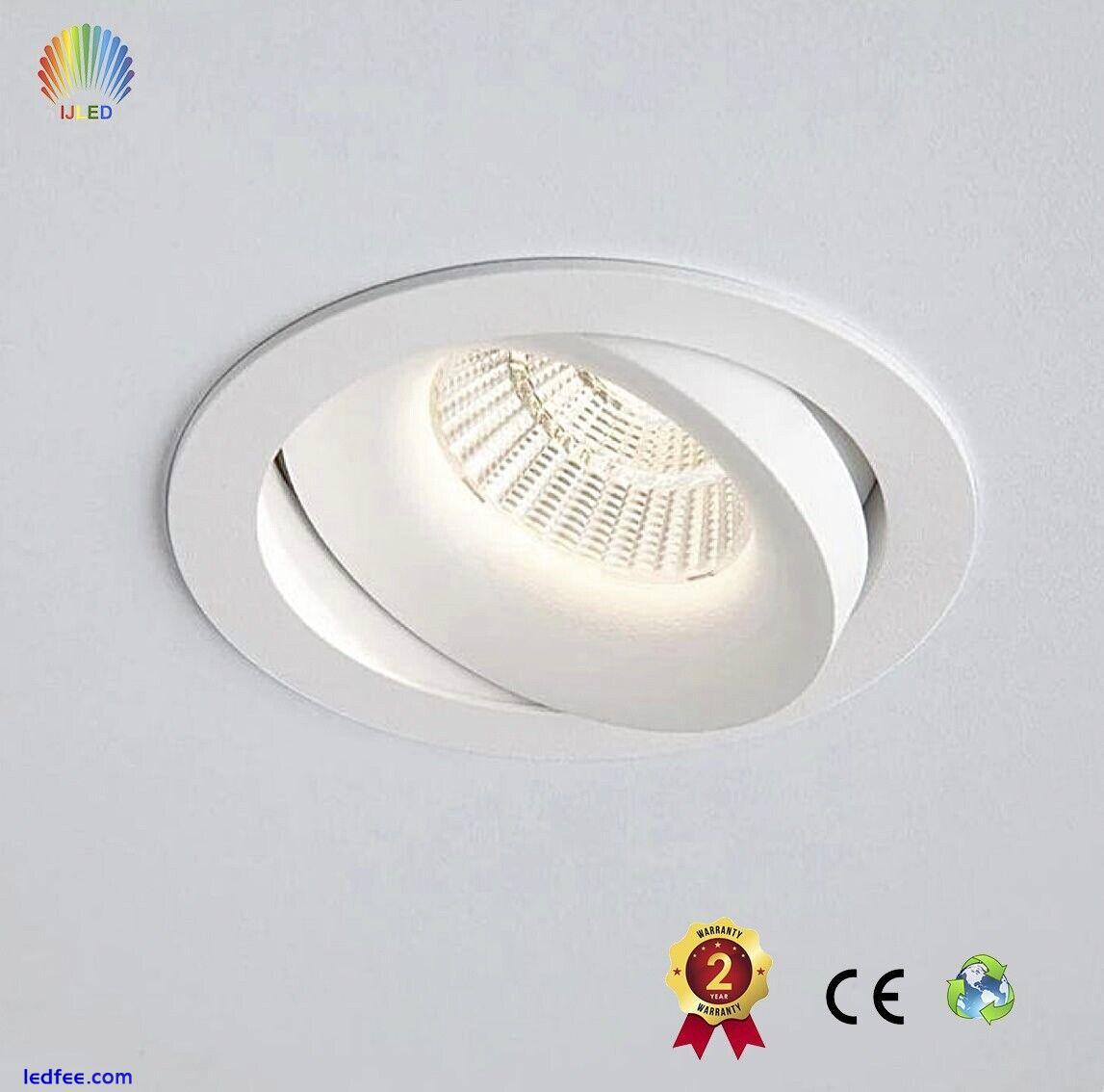 UK LED Ceiling Spot Lights Down Lights- 6W/10W- WARM/ NATURAL WHITE 0 