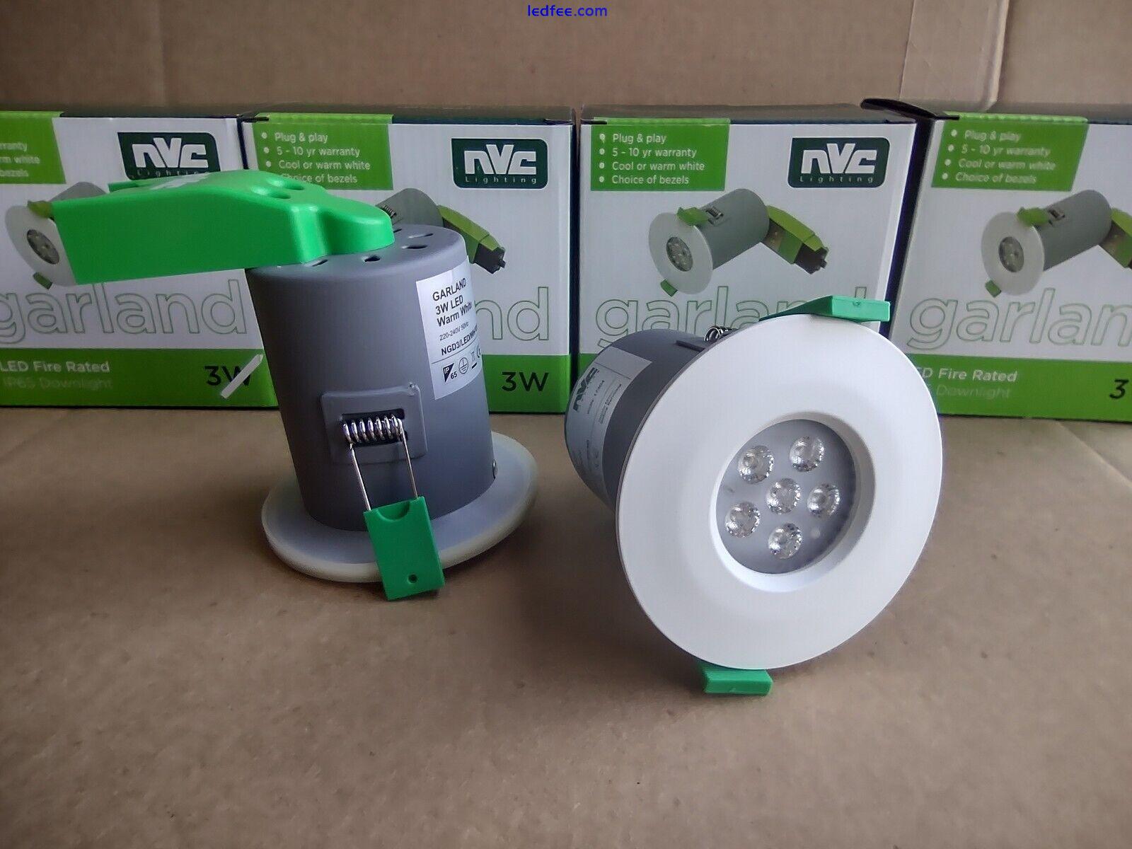 LED Downlight IP65 240v 3W All Rooms+ Bath room Shower Ceiling Warm White 1 