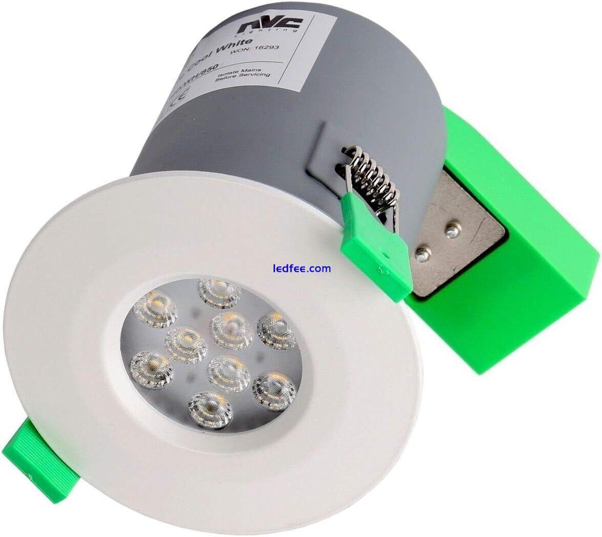 LED Downlight IP65 240v 3W All Rooms+ Bath room Shower Ceiling Warm White 4 