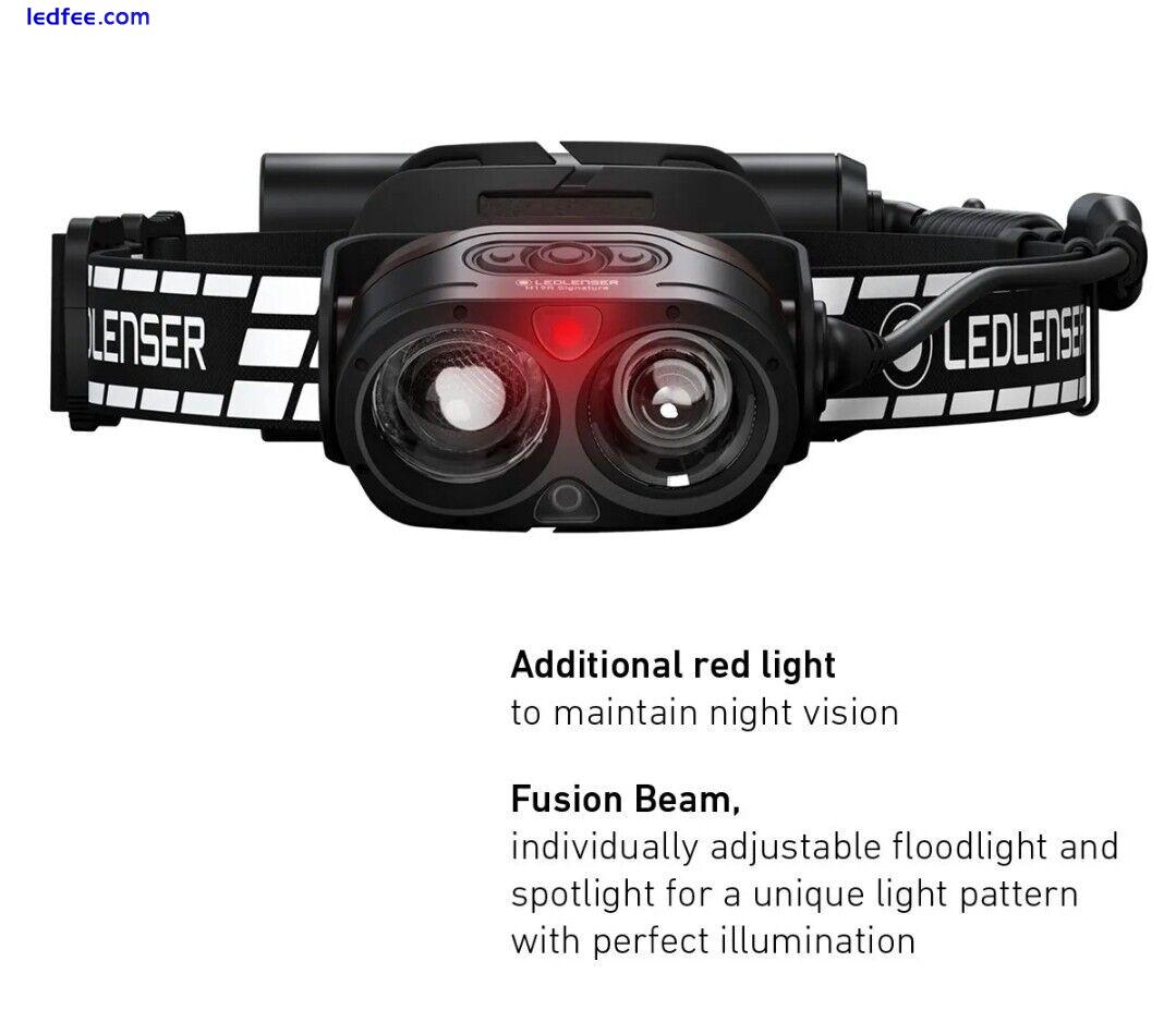 Ledlenser H19R Signature Rechargeable Head Torch 4000 Lumens 2 