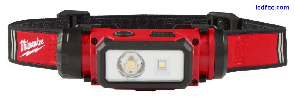 Milwaukee Head Torch - L4HL2-301 Head Lamp - 600 lumens - 4933479963 1 