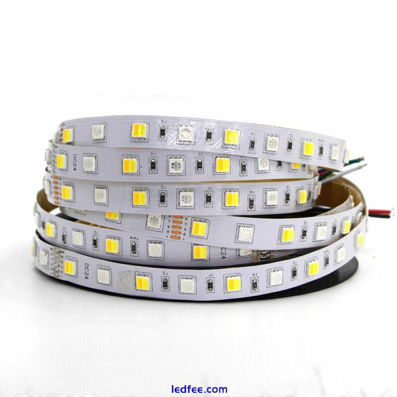 SMD 5050 Band Lichterkette Strip 24V LED Stripe RGB RGB+CCT RGBW Leiste Streifen 0 