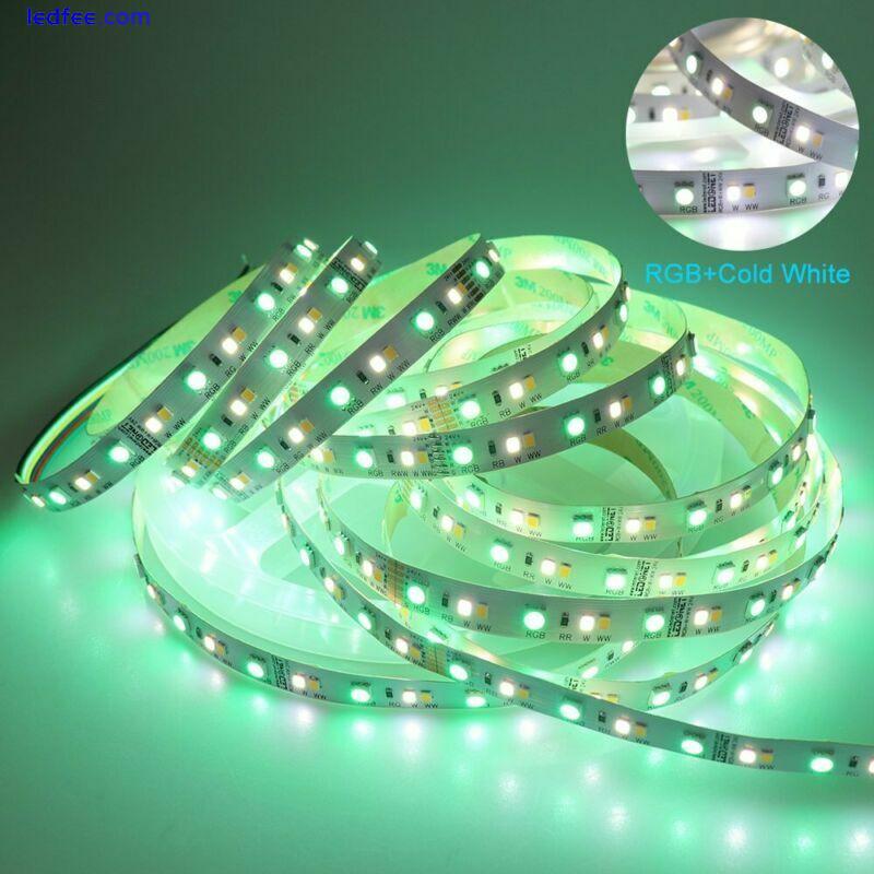 SMD 5050 Band Lichterkette Strip 24V LED Stripe RGB RGB+CCT RGBW Leiste Streifen 5 