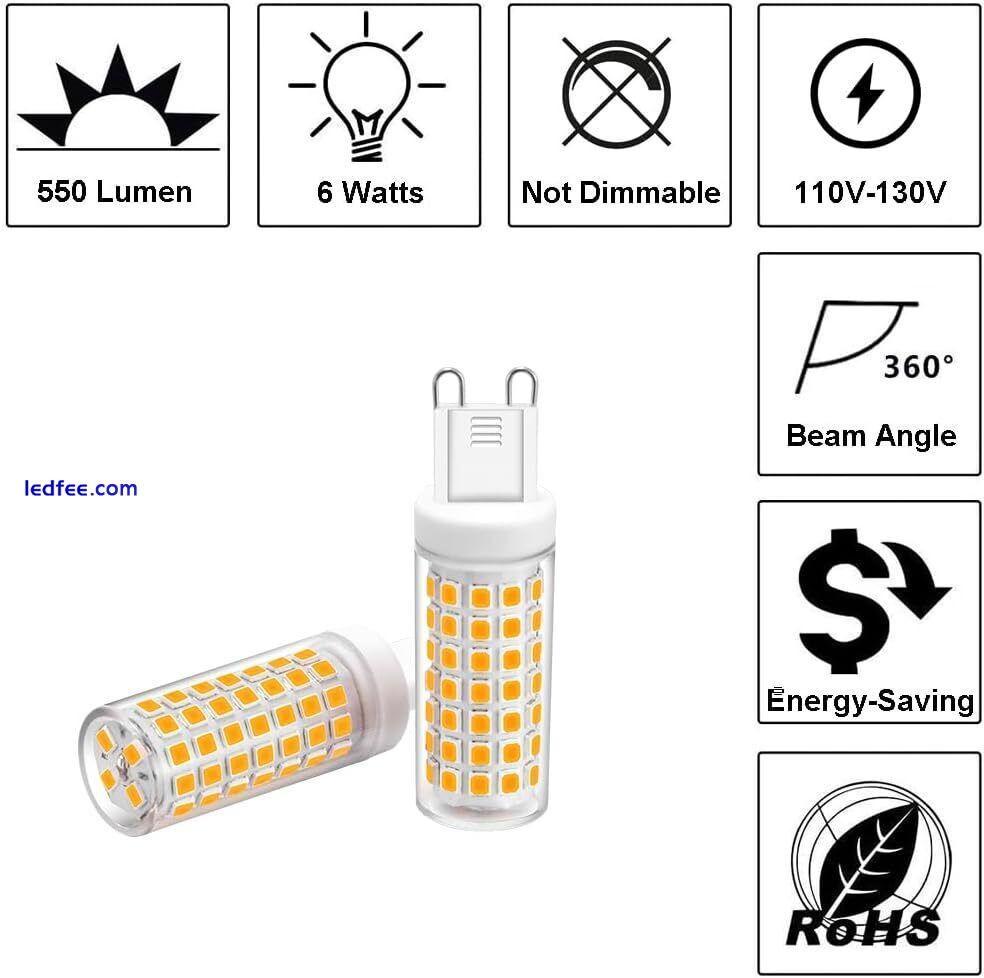 5/10X G9 HIGH QUALITY LED Corn Bulb 9W 12W Lamp 6000K Daylight Home Decor Light 4 