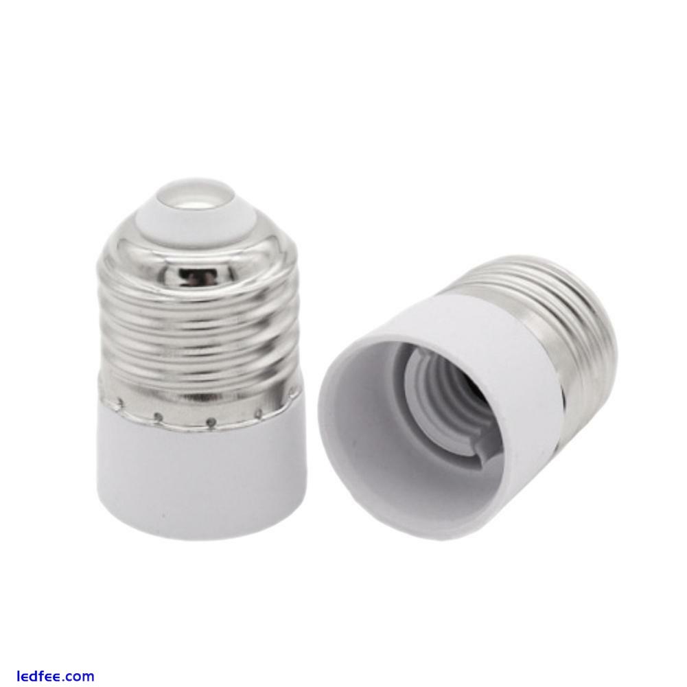 For LED Light ES E27 To Small Screw E14 SES Light Bulb Adaptor Converter H 7Y2W 1 