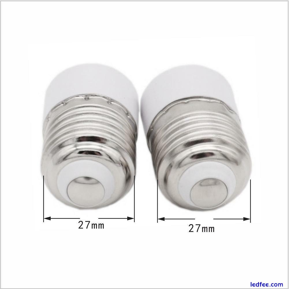 For LED Light ES E27 To Small Screw E14 SES Light Bulb Adaptor Converter H 7Y2W 3 