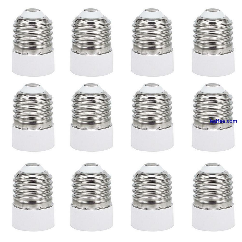 For LED Light ES E27 To Small Screw E14 SES Light Bulb Adaptor Converter H 7Y2W 4 