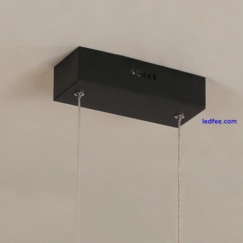 LED Pendant Light Kitchen Lamp Home Bar Chandelier Lighting Black Ceiling Lights 3 