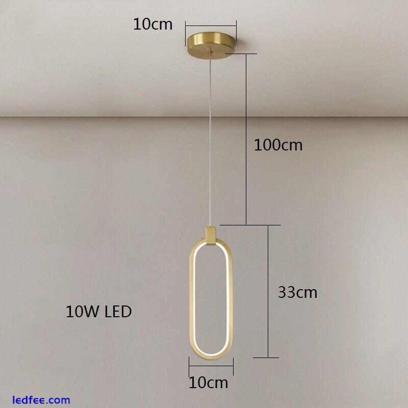 Copper Pendant Light LED Lamp Bedroom Ceiling Lights Kitchen Chandelier Lighting 0 