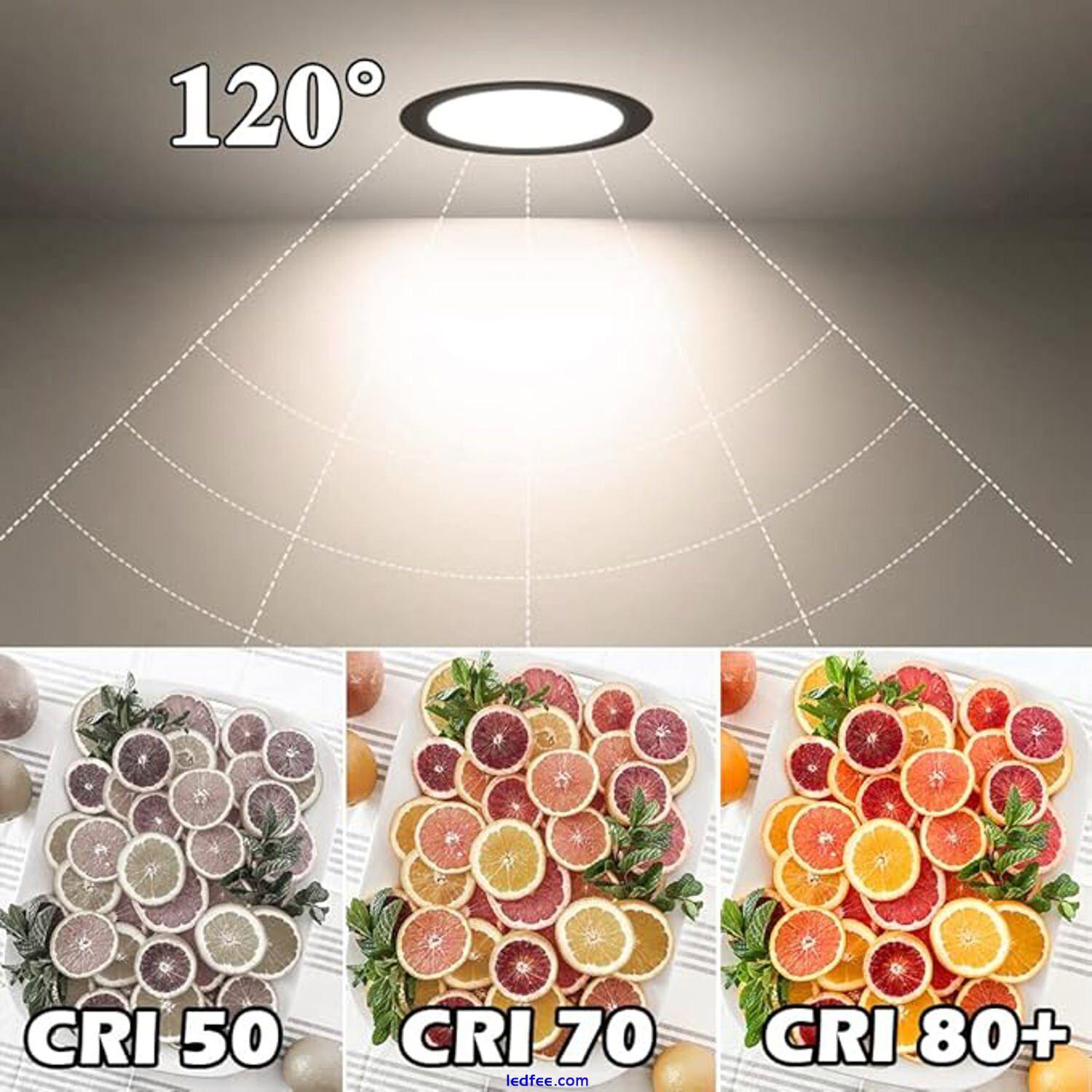 LED Recessed Ceiling Lights, 10 Pack 9W Downlights Ultra Slim 900LM White NEW 1 