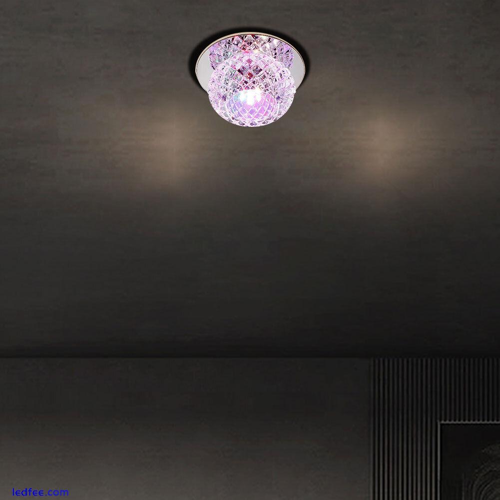 Crystal LED 5W Ceiling Light Fixture Pendant Lamp Lighting Chandelier Light 5 