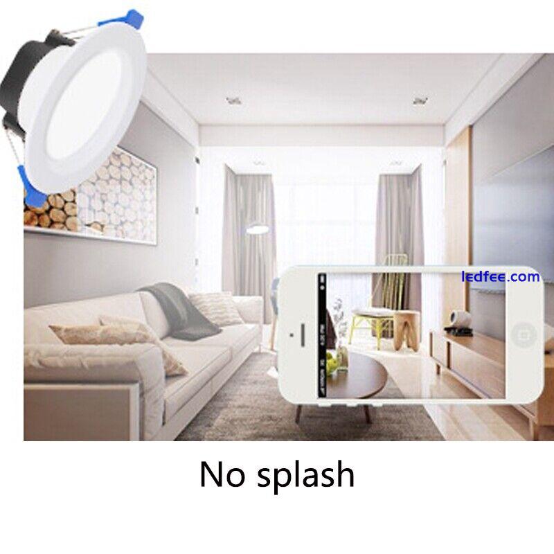 6/10/20Pcs Dimmable LED Downlight 7W Recessed Ceiling Light Panel Light 85-265V 4 