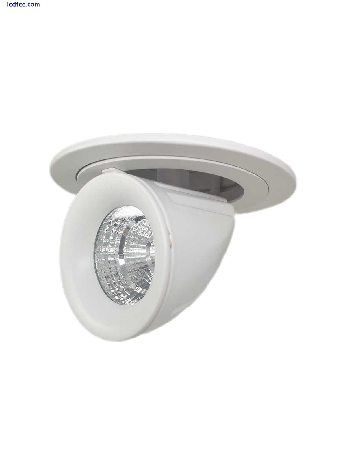 LED Ceiling Lights 10W Downlight Swivel Scoop Tilt Retail Dimmable Spotlight 1 