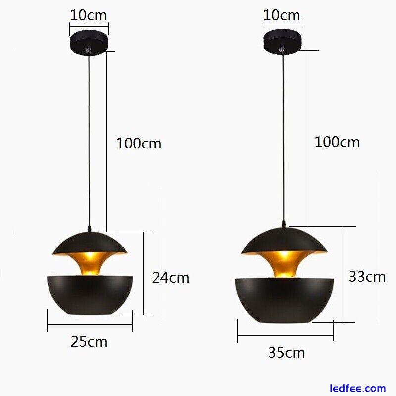 Black Pendant Lighting Kitchen Pendant Light Bar Lamp Bedroom LED Ceiling Lights 0 