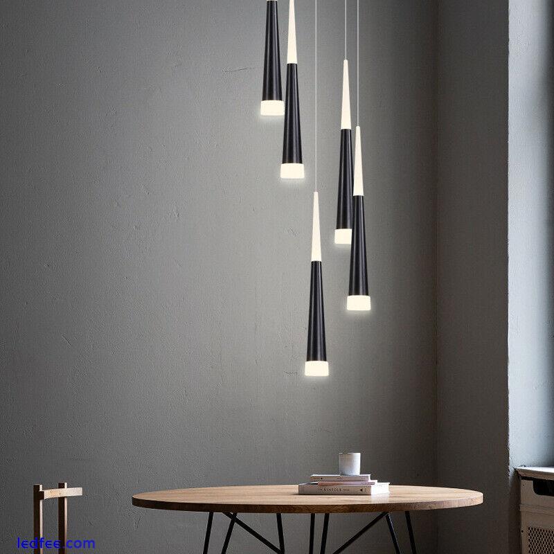 Hotel Pendant Light Living Room Ceiling Light Stair Home Chandelier Lighting 4 