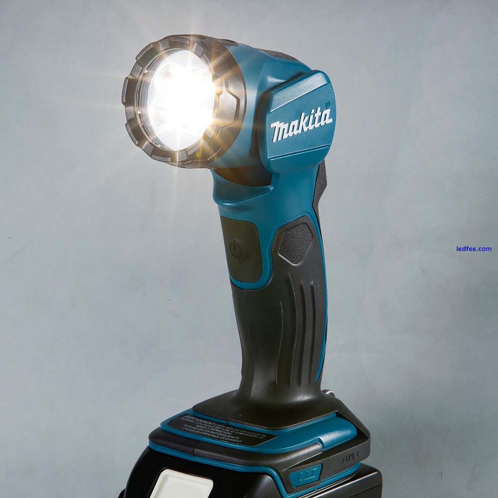 Makita LED Torch Flashlight Lamp Light 18V LXT Lithium-Ion Pivot Head Body Only 3 