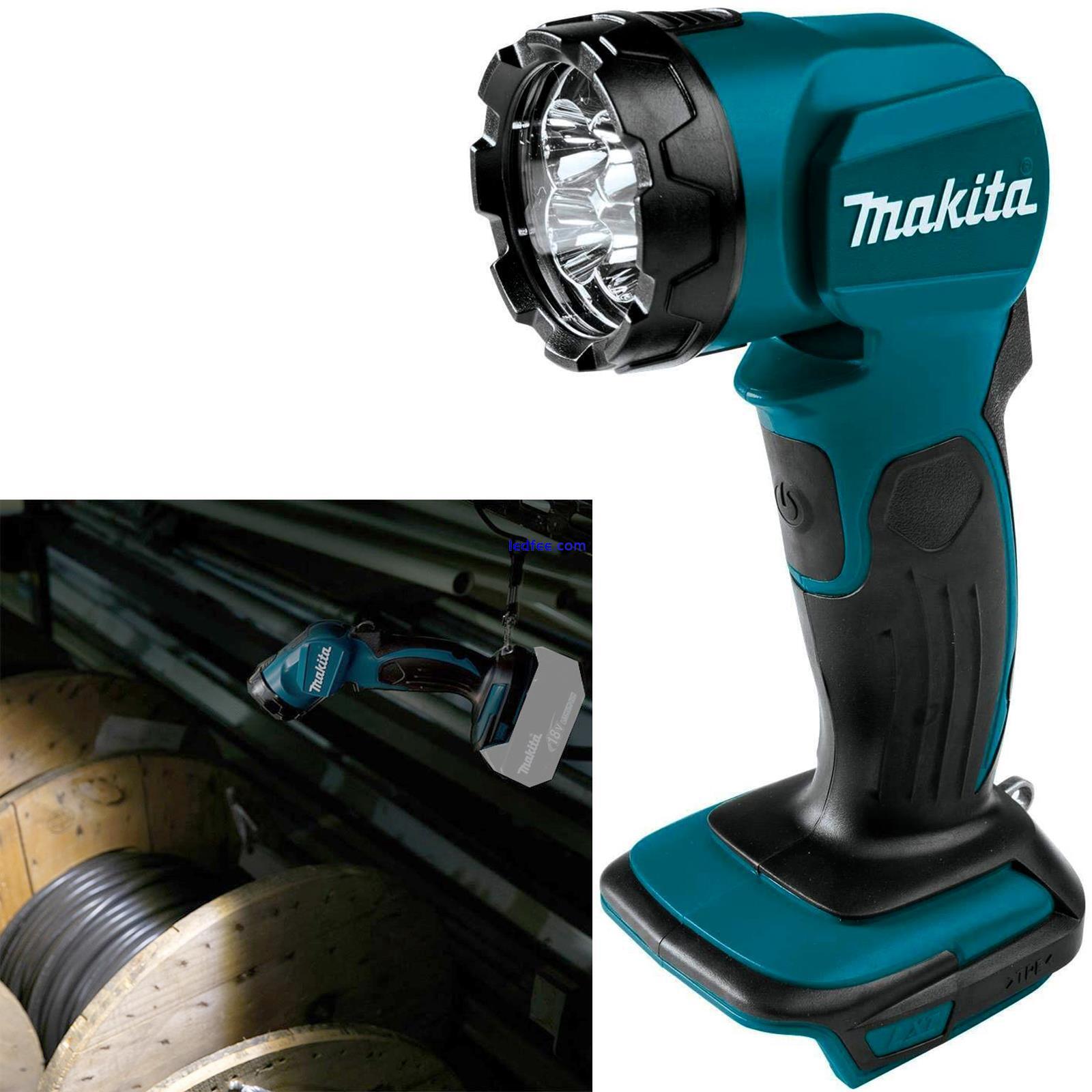 Makita LED Torch Flashlight Lamp Light 18V LXT Lithium-Ion Pivot Head Body Only 5 