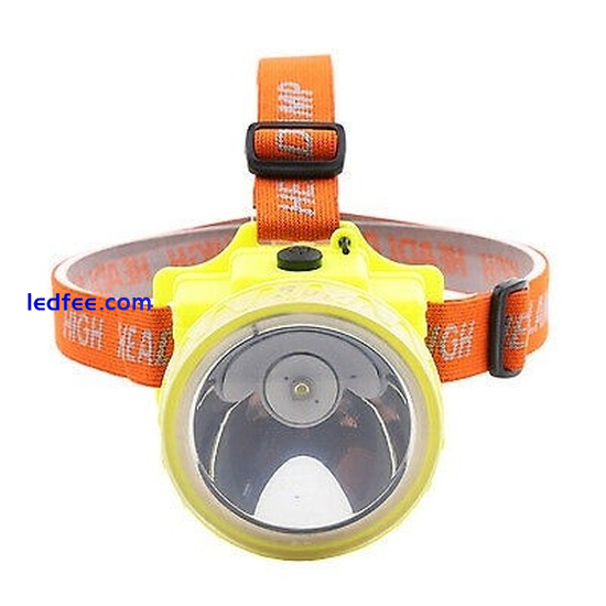 65000LM Diving Headlamp Underwater Headlight LED Head Torch Built-in Battery 2 