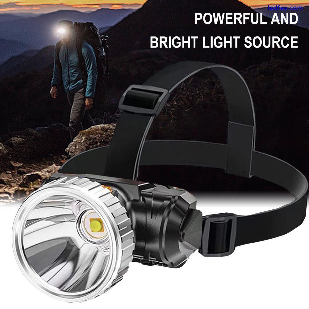 LED Strong Light USB Rechargeable Headlamp Night Fishing Running Camping D1F8 0 