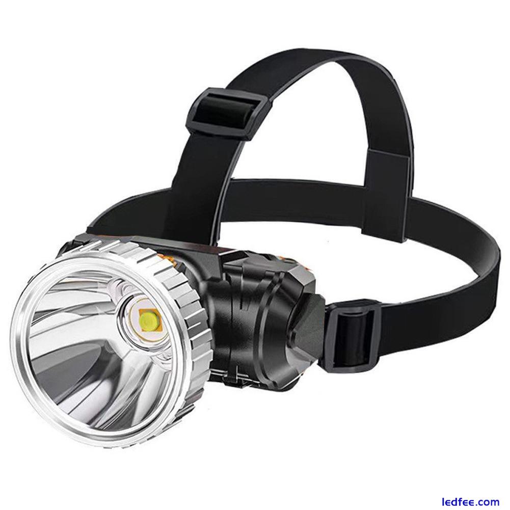 LED Strong Light USB Rechargeable Headlamp Night Fishing Running Camping D1F8 1 