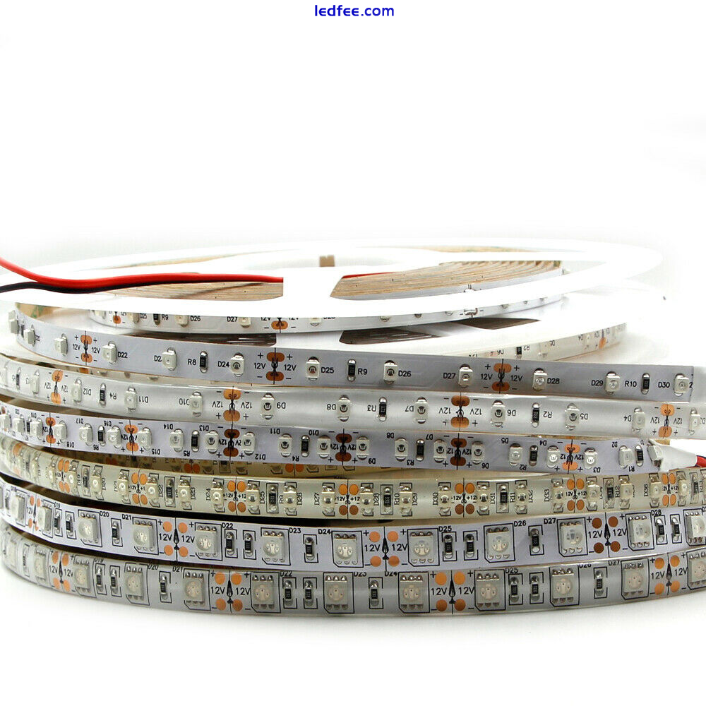 600nm True Orange LED Strip Light Flexible Warning Modified Turn Signal lamp 12V 2 