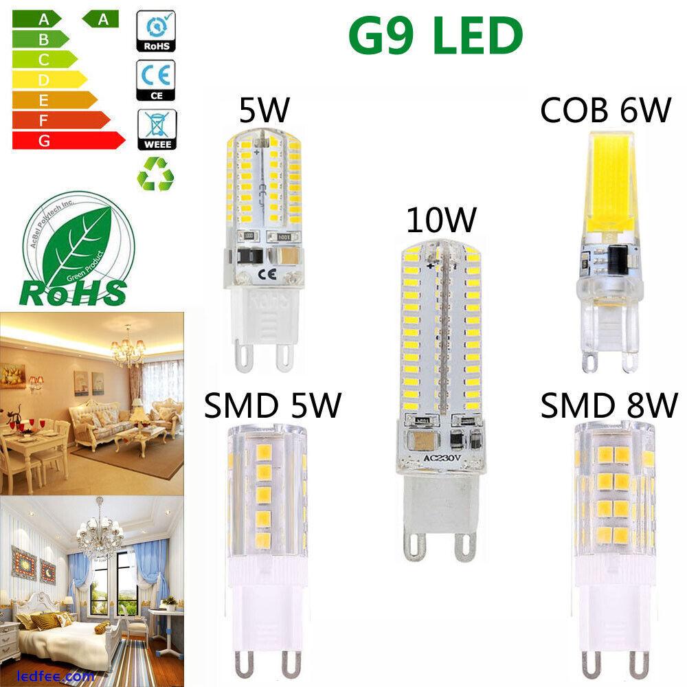 G4 LED Bulb 3W 5W 6W Capsule Light Lamps Corn Bulb Cool White Warm White Halogen 1 