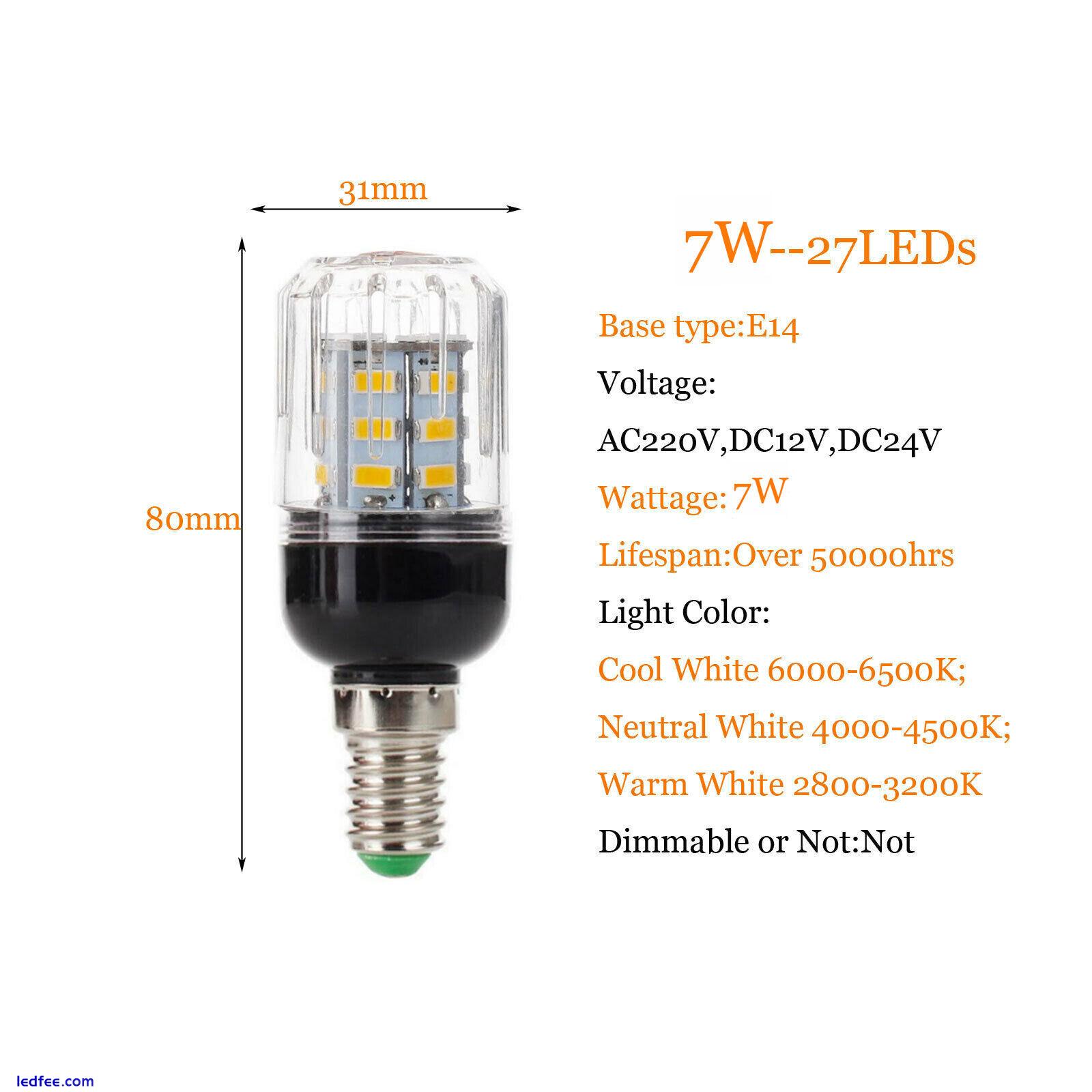 LED Corn Light  E27 E14E12 E26 5730 SMD Bulb White Lamps 220V DC 12V 24V  9W 0 