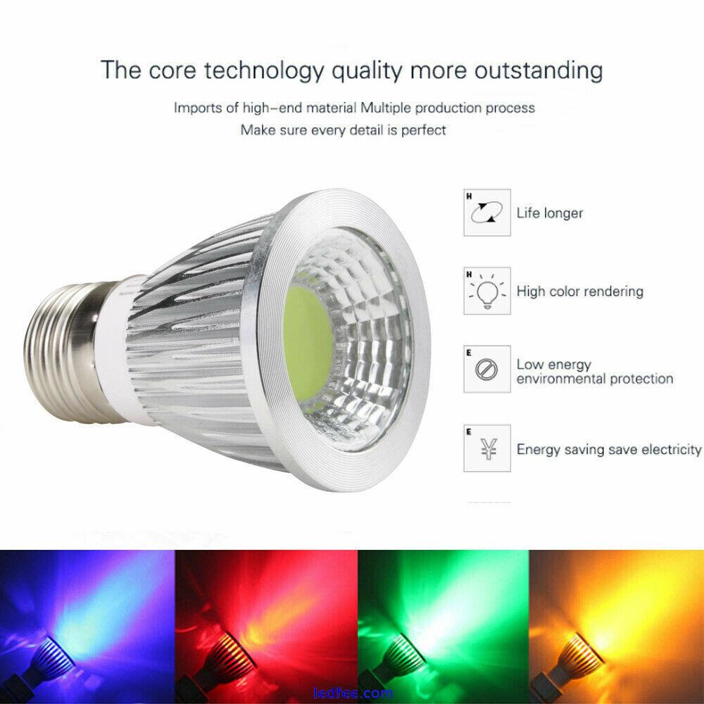 GU10 E27 MR16 Dimmable DC 12V E14 B22 COB LED Spotlight Bulb 12W 9W 7W Lamps OQ 1 