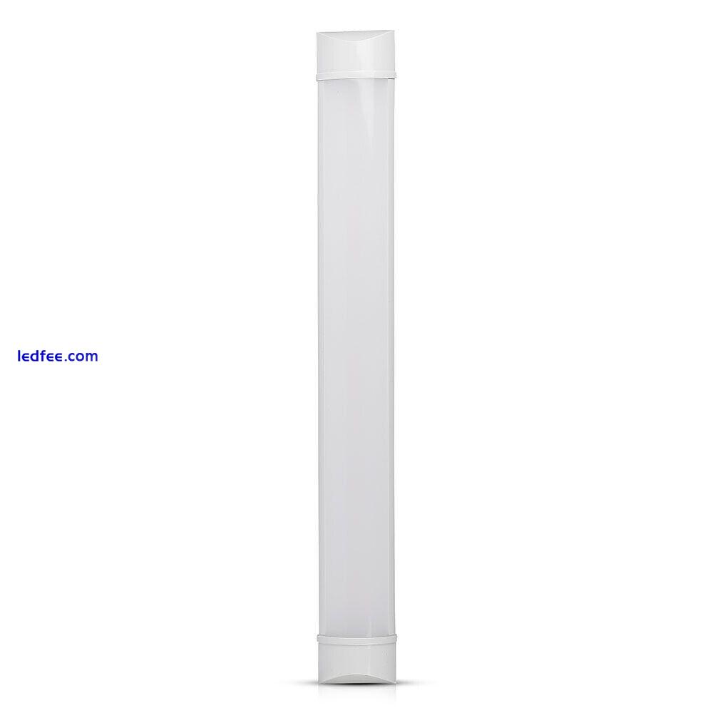 LED Batten Light Slim 3FT 30W Ceiling Fitting Low Profile 3000K 90CM LEDBRITE 3 