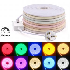 240V Dimmable Neon COB LED Strip Lights High Density Flexible Tape In/Outdoor