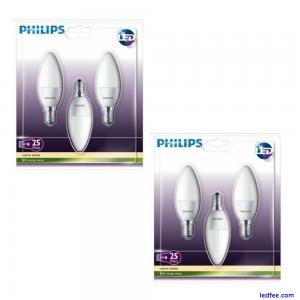 Philips 4W LED Candle  Light E...