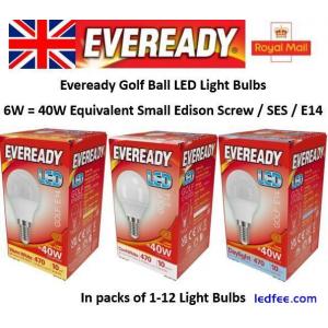 40W LED Golf Ball Light Bulbs E14 SES Energy Saving Warm Cool Daylight White