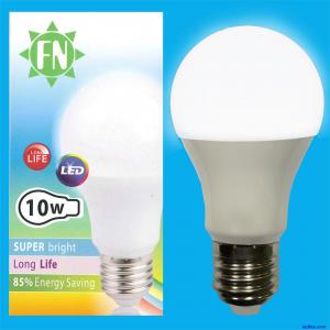 1x 10W A60 GLS ES E27 6500K Daylight White Frosted LED Light Bulb Lamp 110-265V