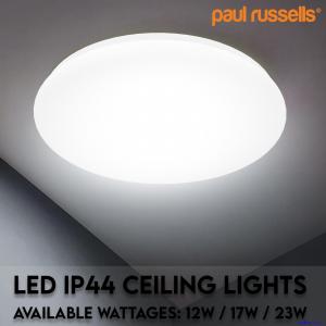 LED Ceiling Light Round Panel IP44 Down Lights Bathroom Kitchen Living Room Lamp