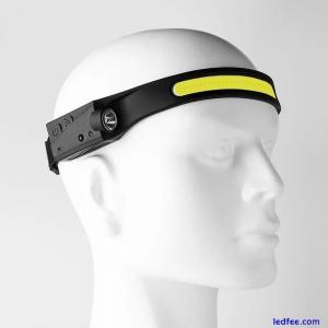 LED Head Torch Rechargeable Wa...