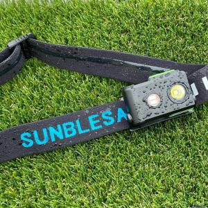 Updated Gen2 SUNBLESA Green Waterproof Rechargeable HeadTorch 365LMS Headlamp