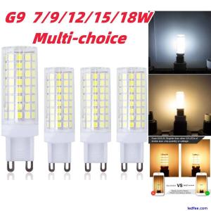 G9 LED Corn Bulb 7W 9W 12W 15W 18W Lamp Daylight Home Decor Light Energy Saving