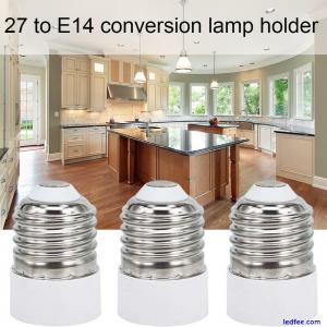 For LED Light ES E27 To Small Screw E14 SES Light Bulb Adaptor Converter H 7Y2W