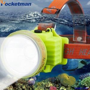 65000LM Diving Headlamp Underwater Headlight LED Head Torch Built-in Battery