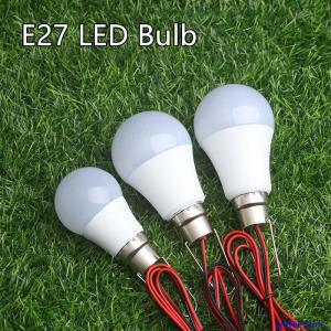 3W 6W 9W12W 15W 18W LED Light Bulb With Clip DC 12V/24V for Outdoor Camping